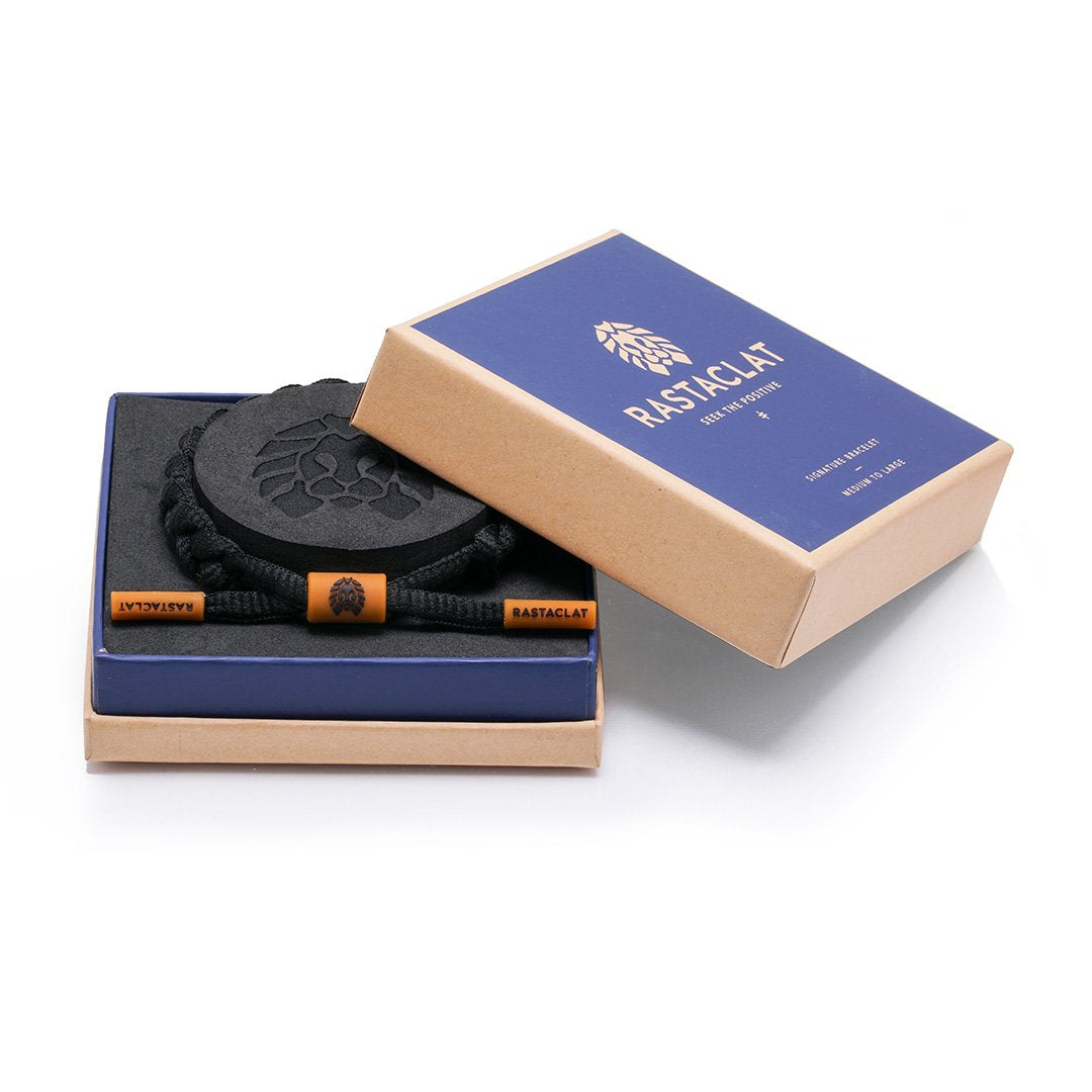 Rastaclat Gum Black Boxed Bracelet