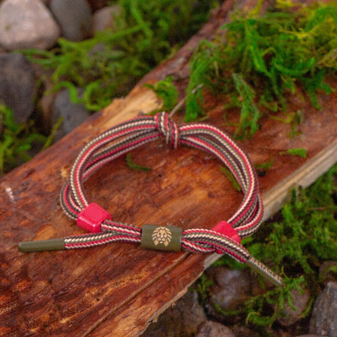 Rastaclat Harbor Knotted Bracelet