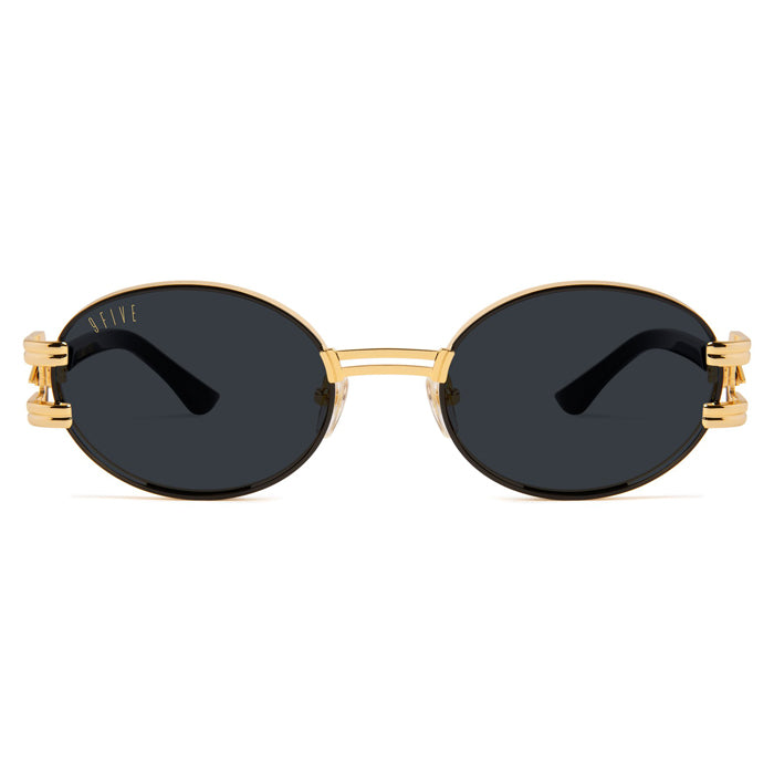 9Five St. James Bolt 24K Gold Sunglasses