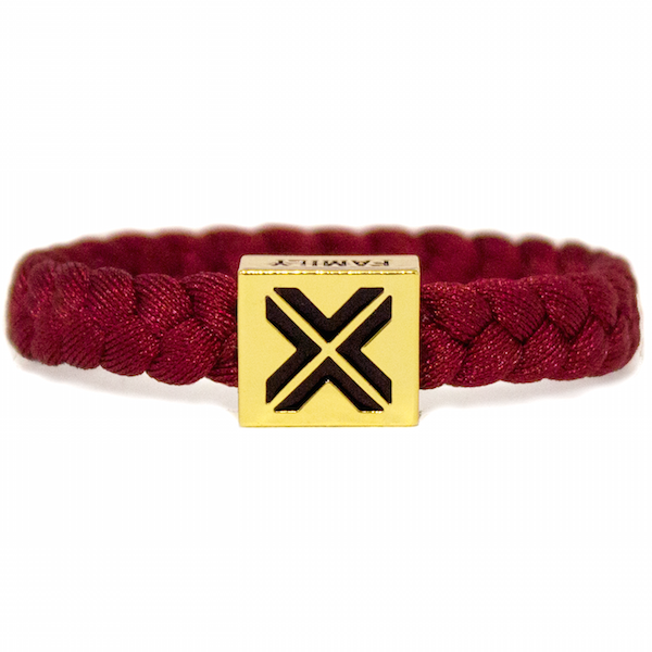 Electric Family Burgundy Bracelet