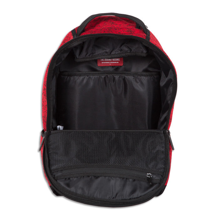 Sprayground Red Knit Backpack