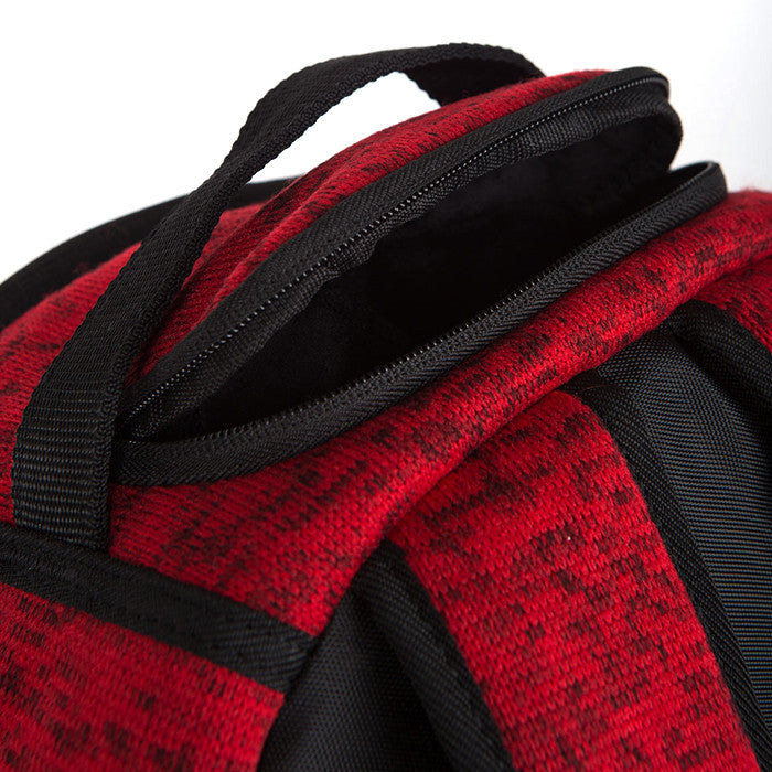Sprayground Red Knit Backpack