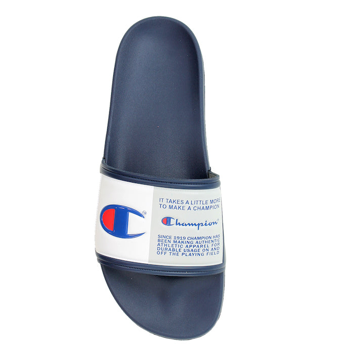 Champion IPO Jock Navy Slides