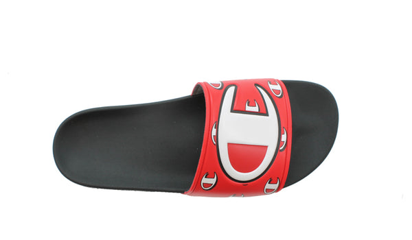 Red and black online champion slides