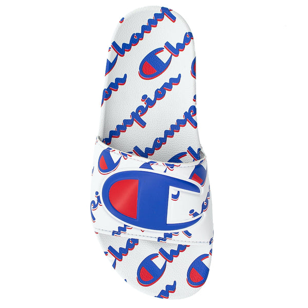 Champion ipo repeat discount multicolor white slide sandals