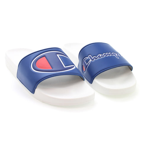 Champion IPO Repeat Red & Navy Slides