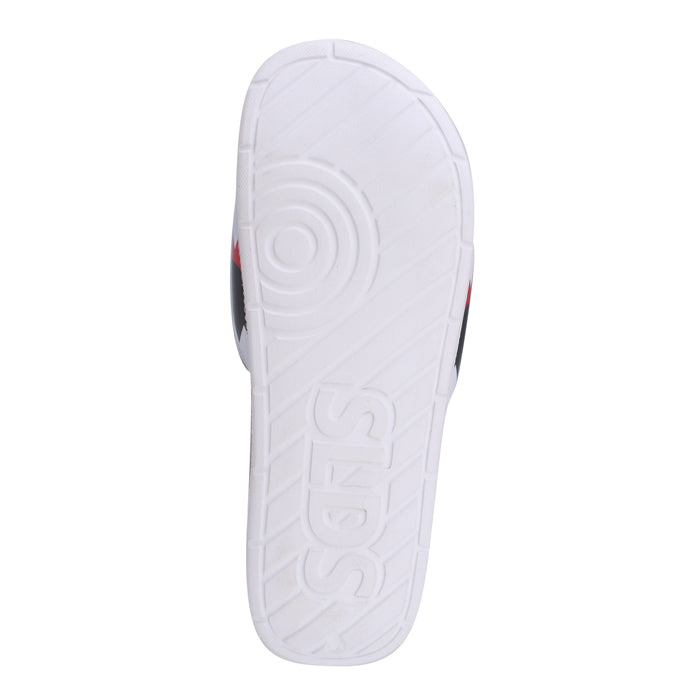 SLDS Ghost White Shark Slides