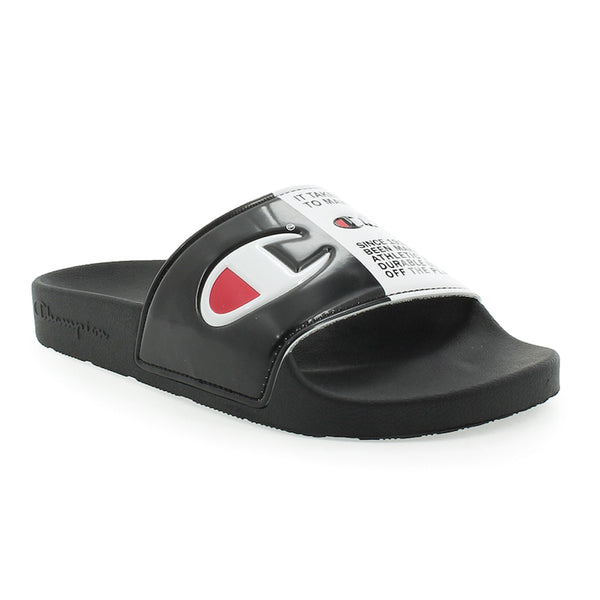 Champion ipo jock black slide online sandals