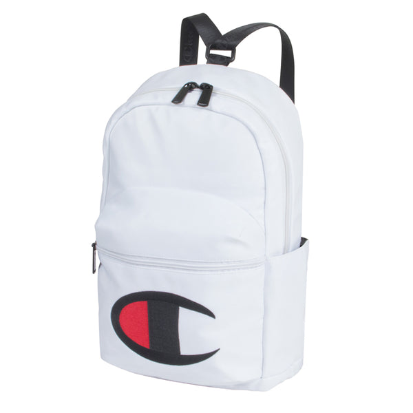 champion mini advocate backpack Champion Mini Cadet White Backpack – Beyond Hype Premier Streetwear