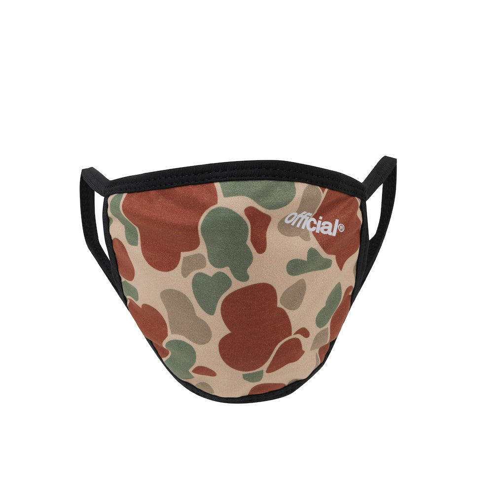 Official Duck Camo Beige Face Mask