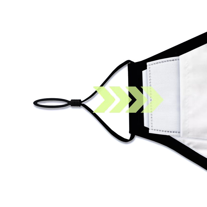 Niiceface White Face Mask
