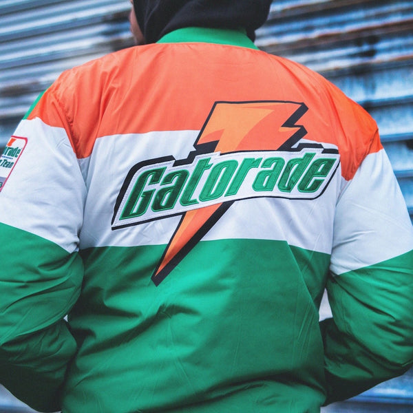 Nostalgic Club Gatorade White Jacket Beyond Hype Premier Streetwear