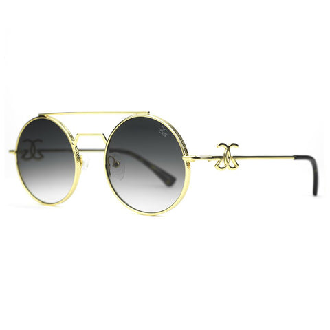 Gold Gods Luminaries Brown Gradient Sunglasses