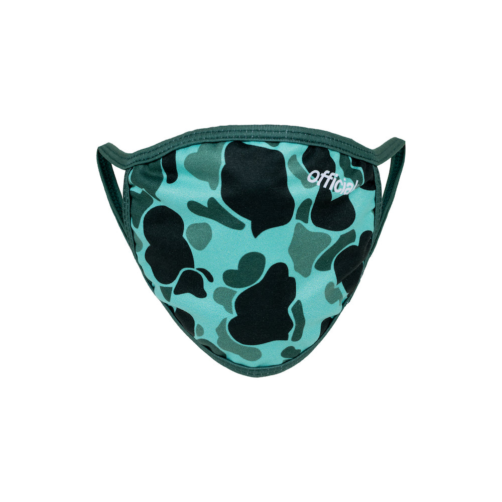 Official Green Duck Camo Face Mask