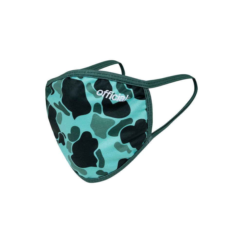 Official Green Duck Camo Face Mask
