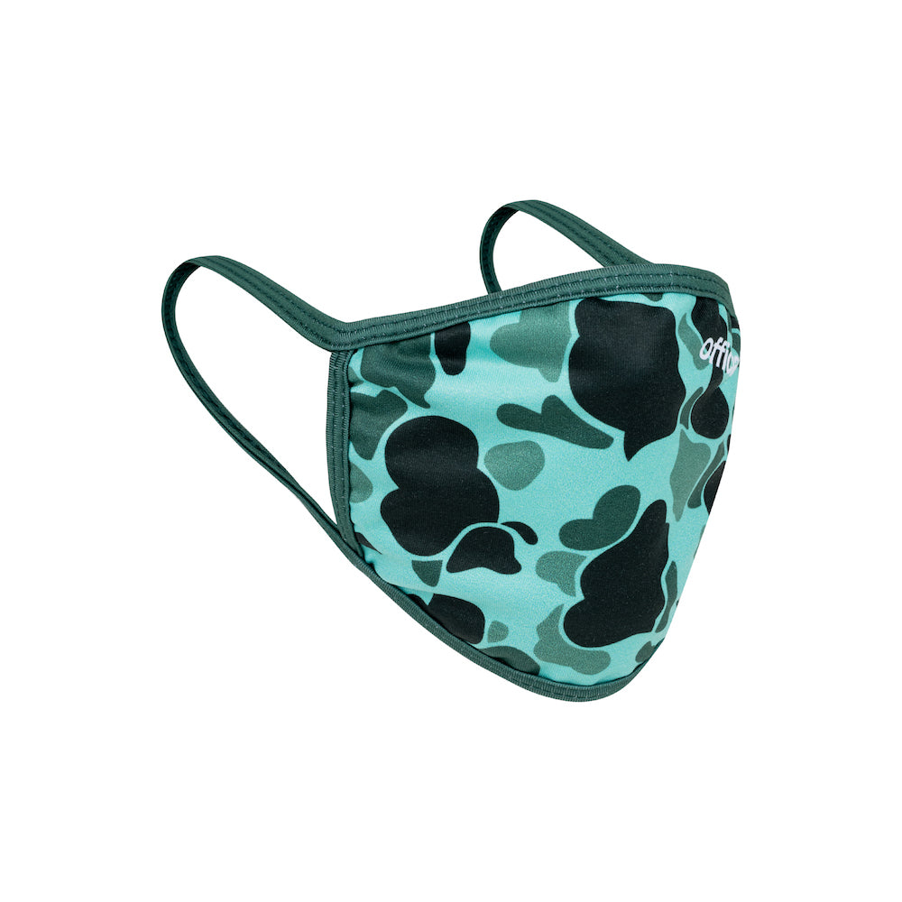 Official Green Duck Camo Face Mask