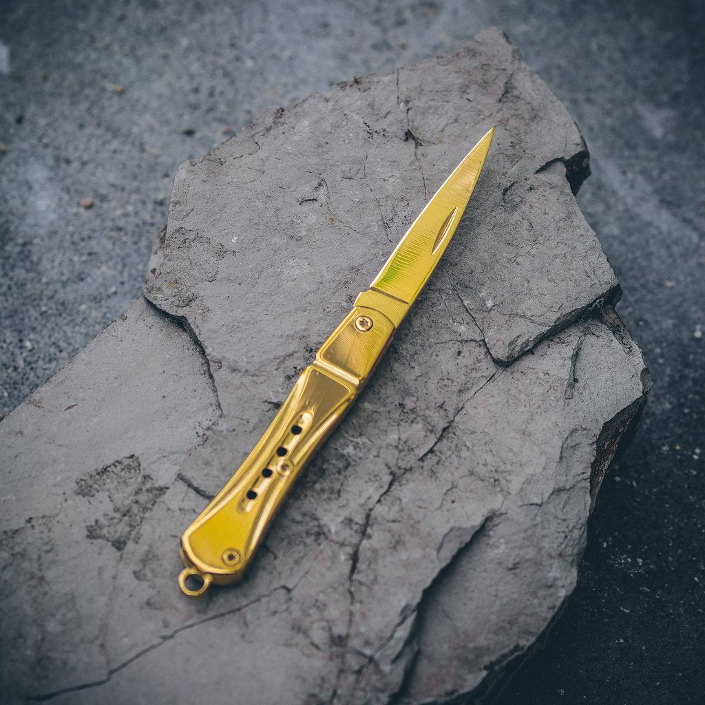 Mister Sage Gold Knife