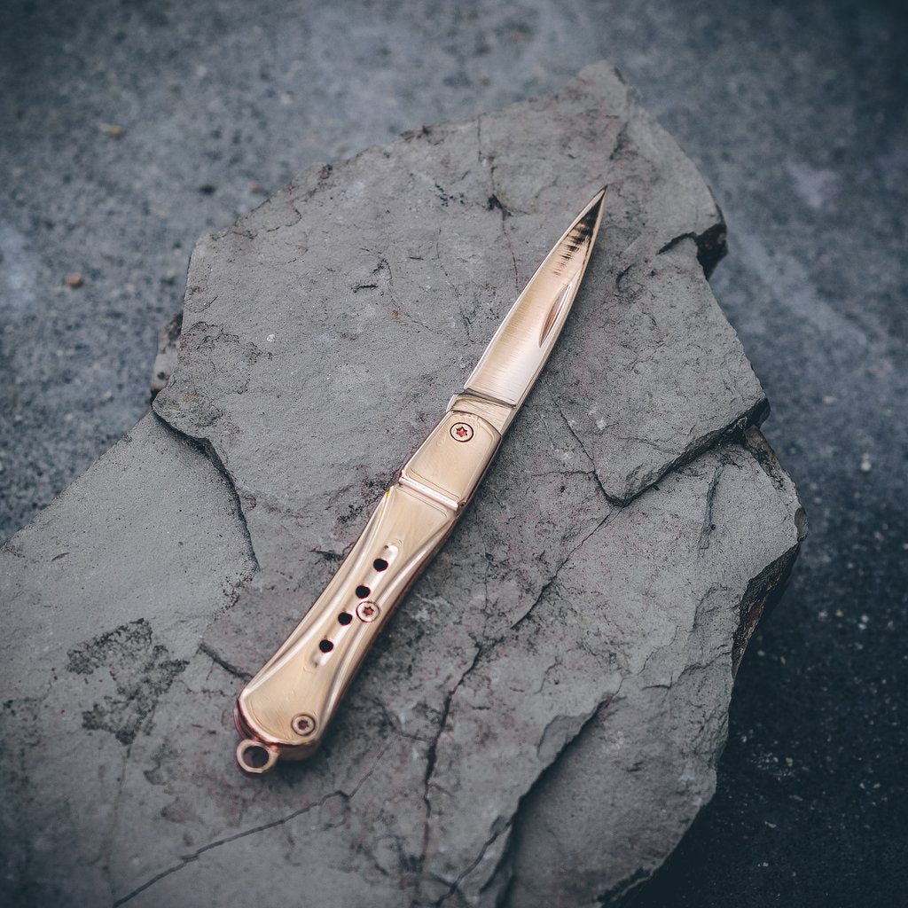 Mister Sage Rose Gold Knife