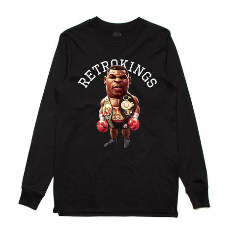 Retro Kings Marvin the Martian Black L/S Tee