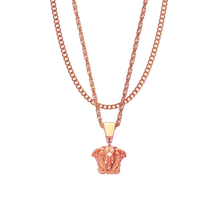 Mister Medusa Rose Gold Necklace