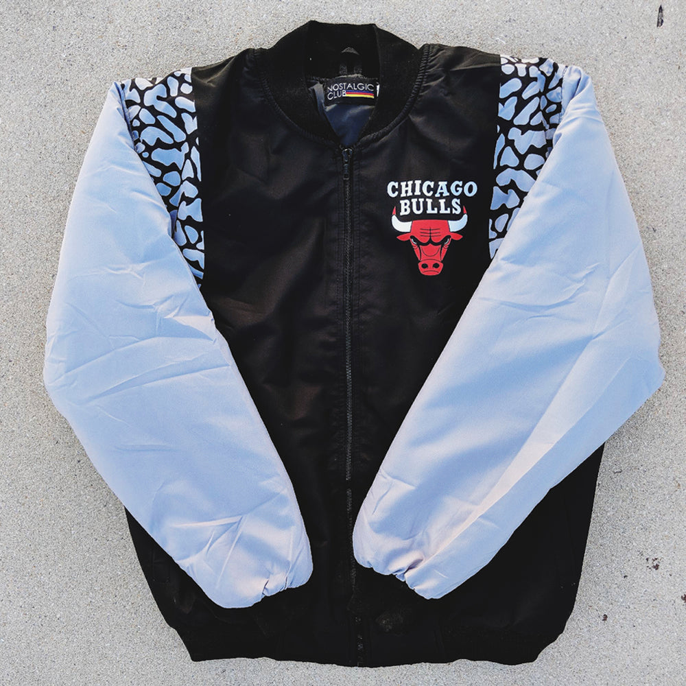 Nostalgic Club Chicago Bulls Black Jacket