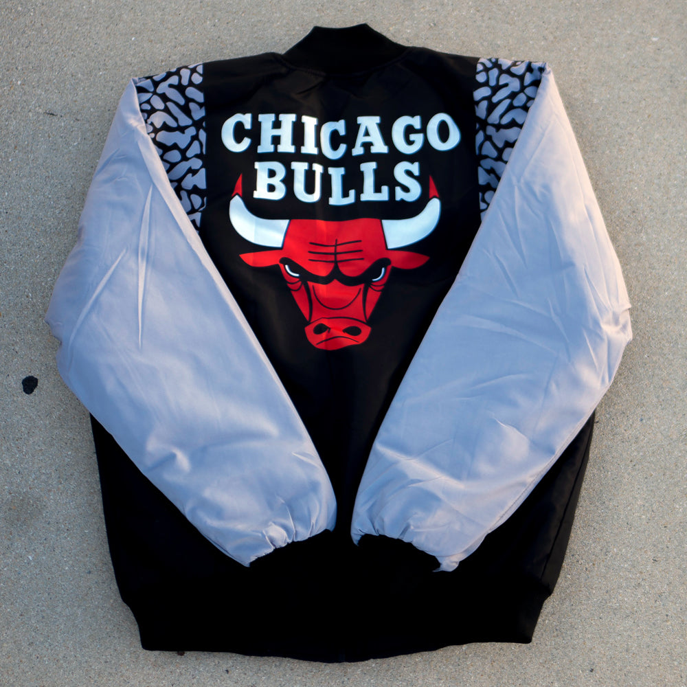 Nostalgic Club Chicago Bulls Black Jacket