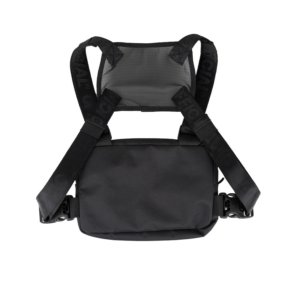 Official Compact Essential Black Chest Bag