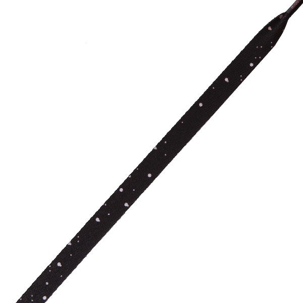 Speckle Print Black Laces