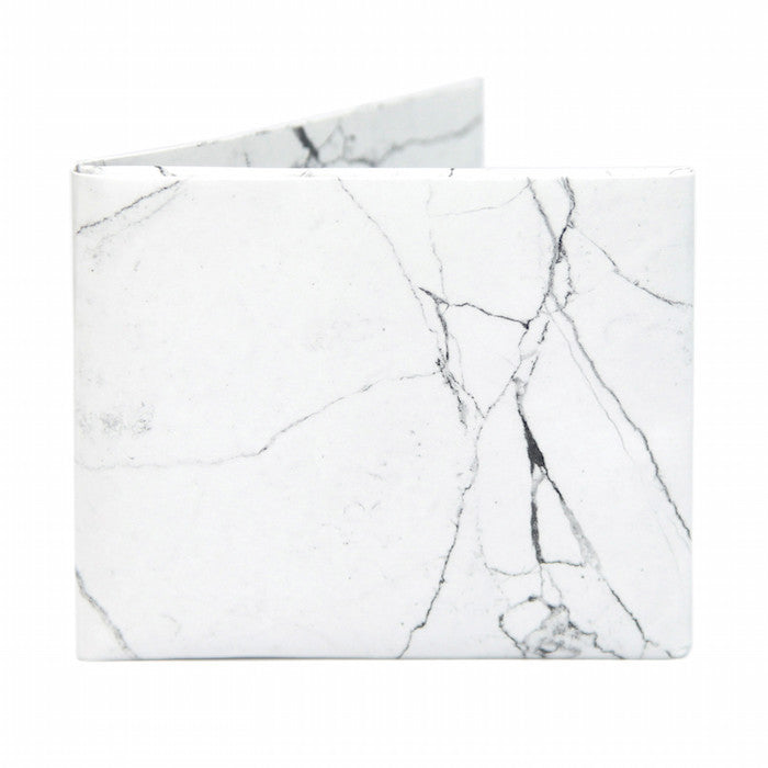 Walart White Marble Wallet