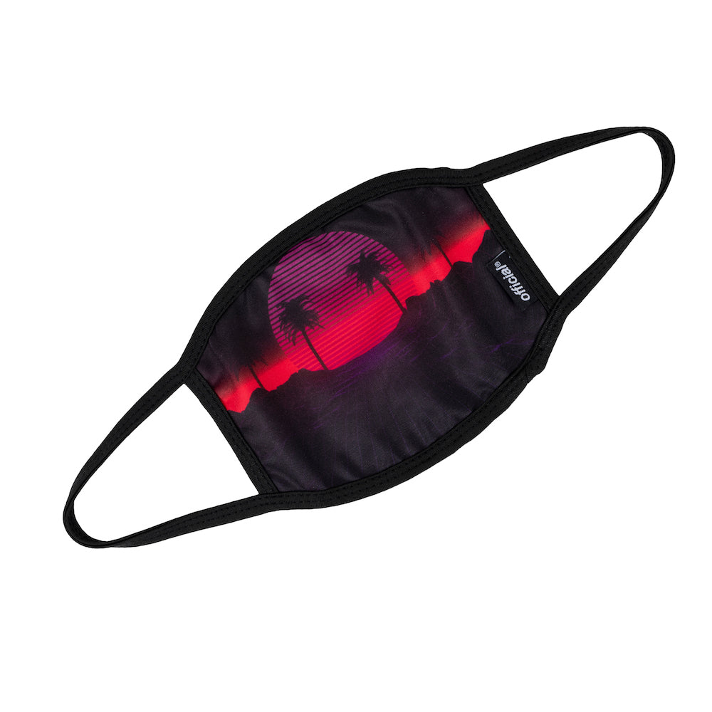 Official Vaporwave Face Mask