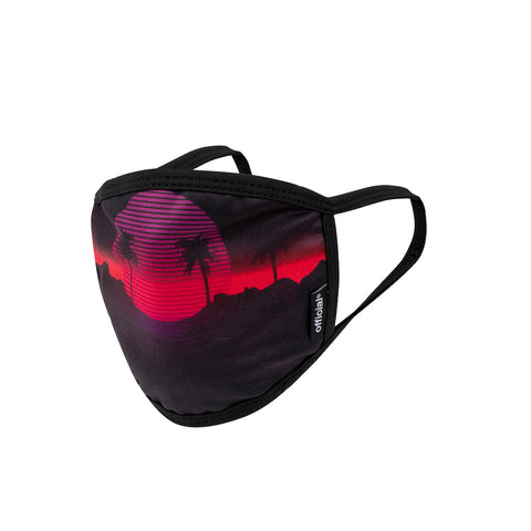 Official Vaporwave Face Mask