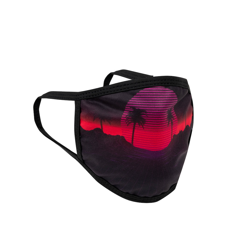 Official Vaporwave Face Mask