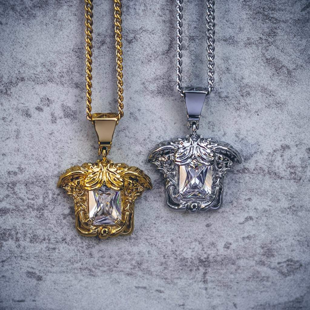 Mister Gem Medusa Gold Necklace