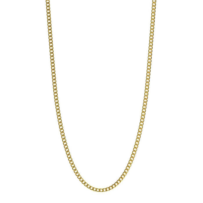 Mister Micro Curb Gold Chain