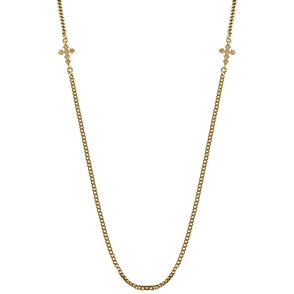 Mister Double Micro Crucis Necklace