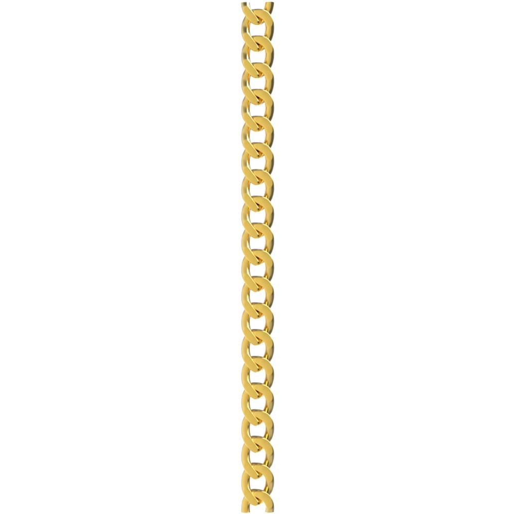 Mister Micro Curb Gold Chain