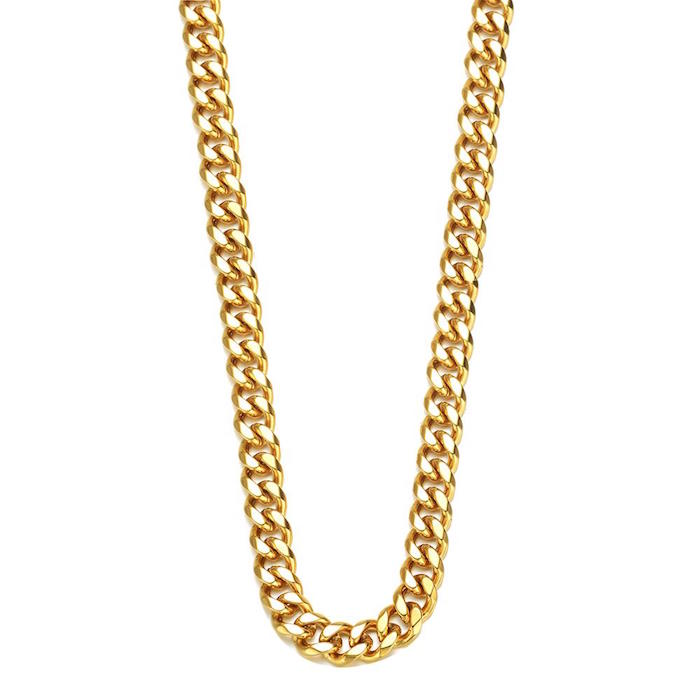 Mister Curve Curb Gold Chain