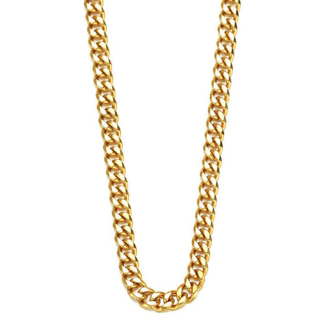 Mister Micro Curb Gold Chain