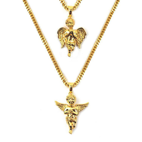 Gold Gods Angel Rose Gold Necklace