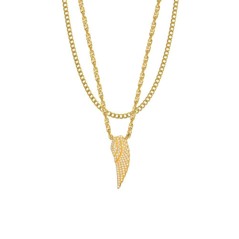 Mister Serpentine Gold Necklace