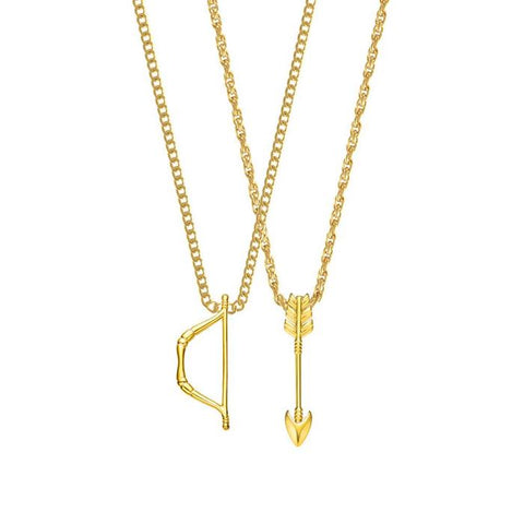 Mister Double Micro Crucis Necklace