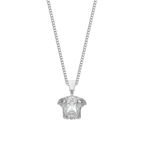 Mister Solitaire Silver Necklace