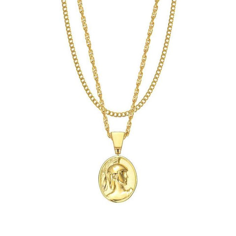 Mister Serpentine Gold Necklace