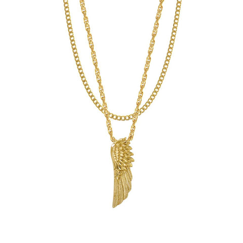 Mister Serpentine Gold Necklace