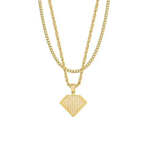 King Ice Spongebob Pineapple House Necklace