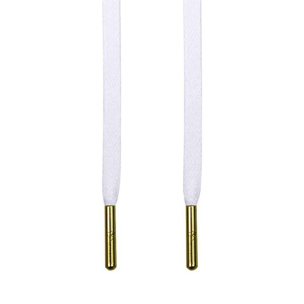 Laced Up White Waxed Shoelaces