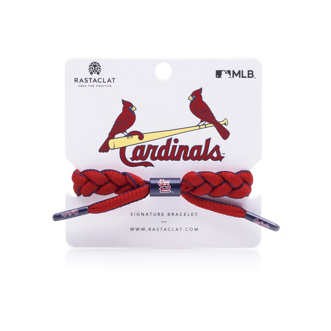 Rastaclat Baseball St Louis Cardinals Infield Braided Bracelet - Red and  Blue - Sports Diamond