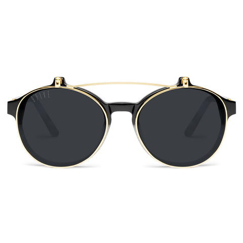 9Five Lane 24K Gold Flip Up Sunglasses – Beyond Hype Premier