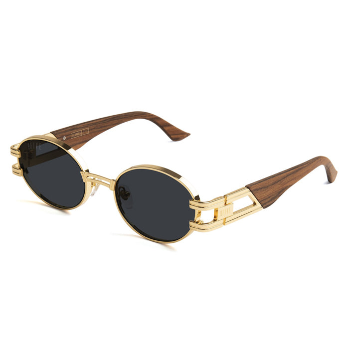 9Five St. James Wood 24K Gold Sunglasses