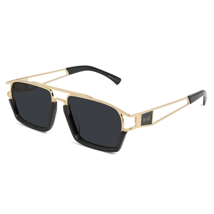 9Five Kingpin 24K Gold Sunglasses